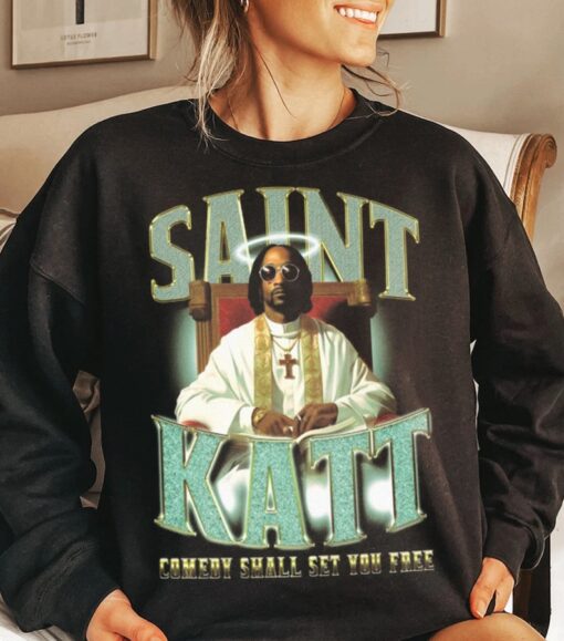 Katt Williams Saint Katt Comedy Will Set You Free Tee, the truth don't need motivation Sweatshirt, hoodie