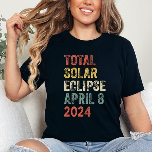 Total Solar Eclipse 2024 Shirt - Commemorate the Celestial Spectacle, Total Solar Eclipse 2024 Shirt, America Totality