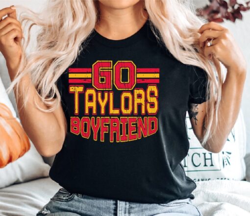 Taylors Boyfriend Shirt, I love 87 More Than Taylor Shirt, Kansas City Football, Go Taylor's Boyfriend Shirt, NR779