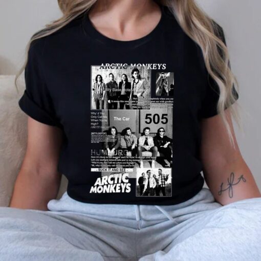 90s Vintage Arctic Monkeys North American Tour Shirt, Arctic Monkeys Band Tour 2023 Tee, Arctic Monkeys Band T-shirt