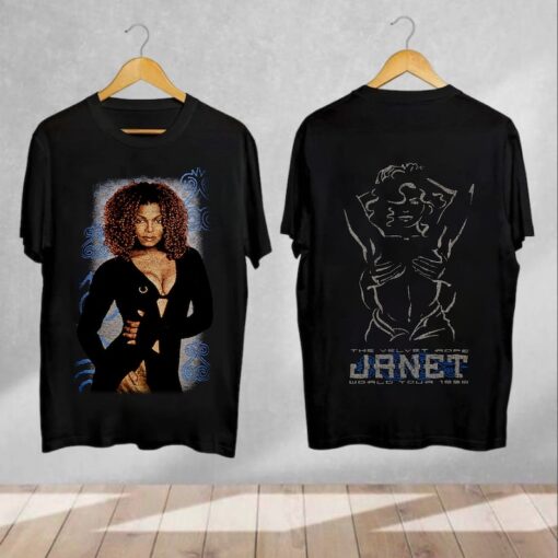 1998 Vintage Janet Jackson The Velvet Rope World Tour T-Shirt, Janet Jackson Shirt, Janet Jackson Vintage Shirt