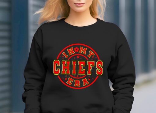 In My Chiefs Era Sweatshirt, Travis Kelce Swift Shirt, Football Chiefs Jersey Shirt, Travis Kelce Football NFL Tshirt