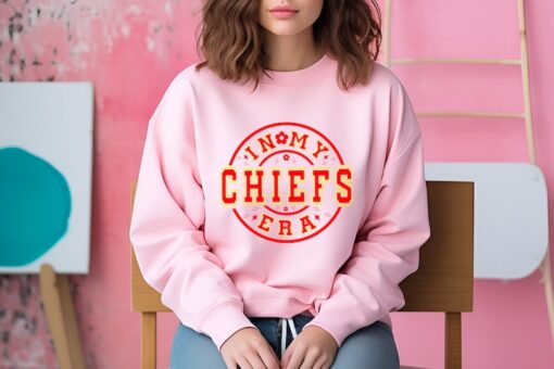 In My Chiefs Era Sweatshirt, Travis Kelce Swift Shirt, Football Chiefs Jersey Shirt, Travis Kelce Football NFL Tshirt