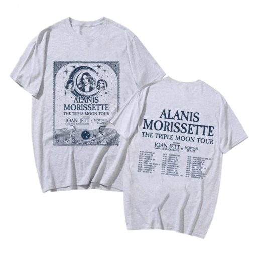 Alanis Morissette The Triple Moon Tour 2024 Shirt, Alanis Morissette Fan Shirt, Alanis Morissette 2024 Tour