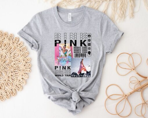 P!nk Pink Singer Summer Carnival 2024 Tour T-Shirt, Trustfall Album Shirt, Pink Tour Shirt, Music Tour shirt 2024