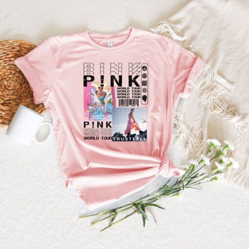 P!nk Pink Singer Summer Carnival 2024 Tour T-Shirt, Trustfall Album Shirt, Pink Tour Shirt, Music Tour shirt 2024