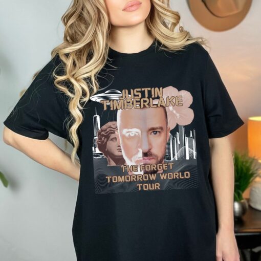 Unisex Oversized tee, Justin The Forget Tomorrow Tour, Concert 2024, Festival clothing, Gift for her