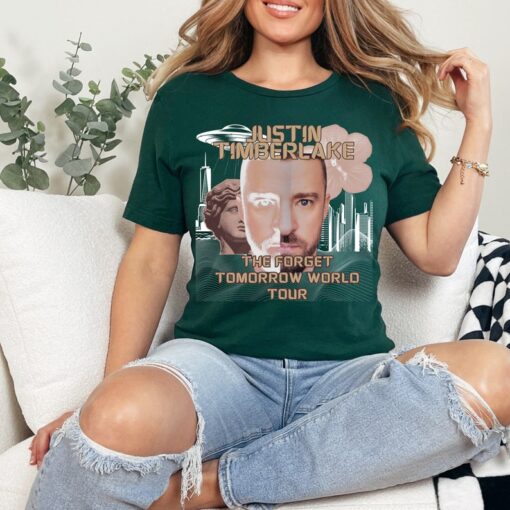 Unisex Oversized tee, Justin The Forget Tomorrow Tour, Concert 2024, Festival clothing, Gift for her