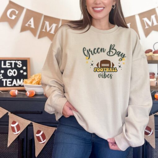 Green Bay Football Sweatshirt, Green Bay Vibes Shirt, Green Bay Shirt for Her, 920 Shirt, Green Bay Gift for Her