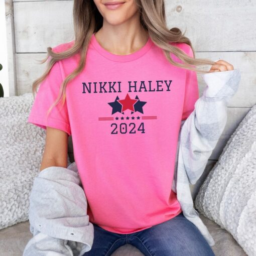 Nikki Haley Shirt, Nikki Haley 2024, Nikki Haley For President Unisex TShirt, Haley 2024 Shirt