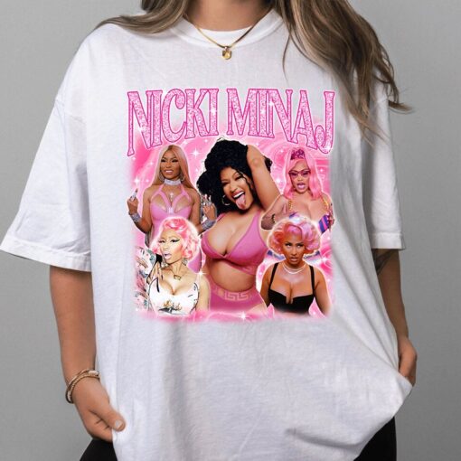 Nicki Minaj, Nicki Minaj T-shirt, Nicki Minaj Bootleg Rap Tee, Nicki Minaj Vintage Swweatshirt, Nicki Minaj Fan Gift