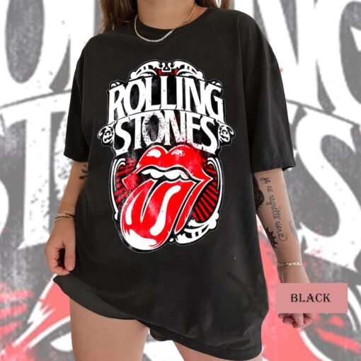 Rolling Stones bleached shirt, Gift For Fan Shirt