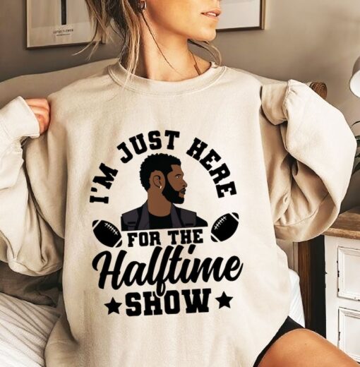 I'm just here for the halftime show Usher shirt Usher Super Bowl, Super Bowl 2024, Usher Shirt