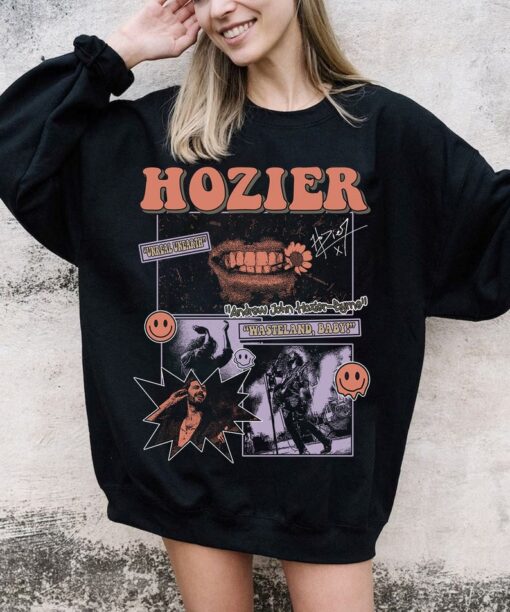 Hozier Shirt, Hozier 90s Vintage Rap Shirt, Hozier New Album Shirt, Unreal Unearth Merch Shirt, Hozier Fan Lover Shirt