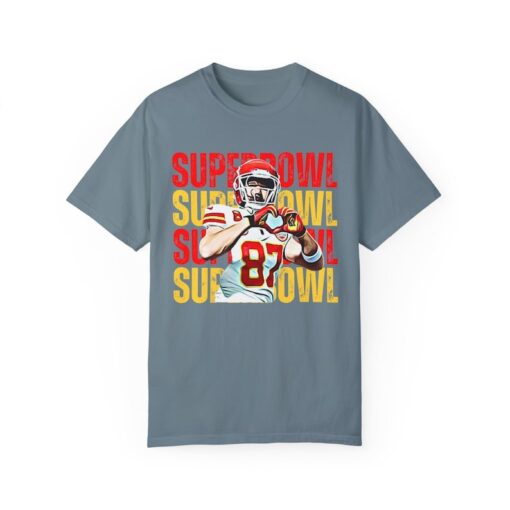 Superbowl Travis Kelce Shirt, Swift Kelce T-shirts, KC Chiefs Shirt, Super Bowl Shirt