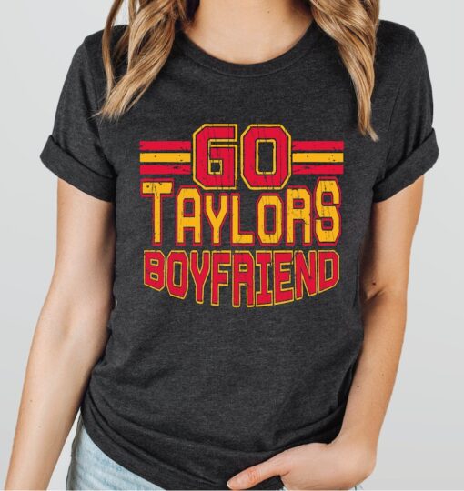 Taylors Boyfriend Shirt, I love 87 More Than Taylor Shirt, Kansas City Football, Go Taylor's Boyfriend Shirt, NR779