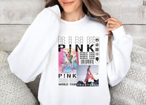 P!nk Pink Singer Summer Carnival 2024 Tour T-Shirt, Trustfall Album Shirt, Pink Tour Shirt, Music Tour shirt 2024