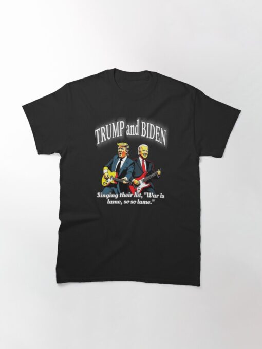 Trump and Biden sing for peace Classic T-Shirt