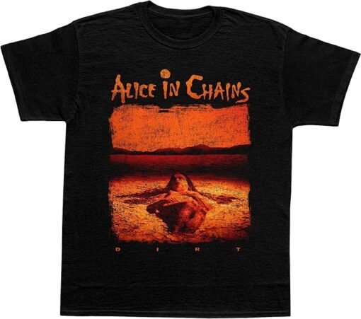 Alice in Chains Men's Dirt T-Shirt, Officially Licensed Merchandise