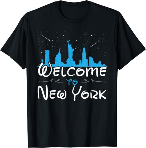 Welcome To New York NYC USA America Travel New Yorker T-Shirt