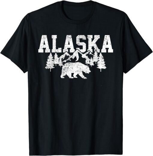 Alaska Cold Snow Mountains T-Shirt