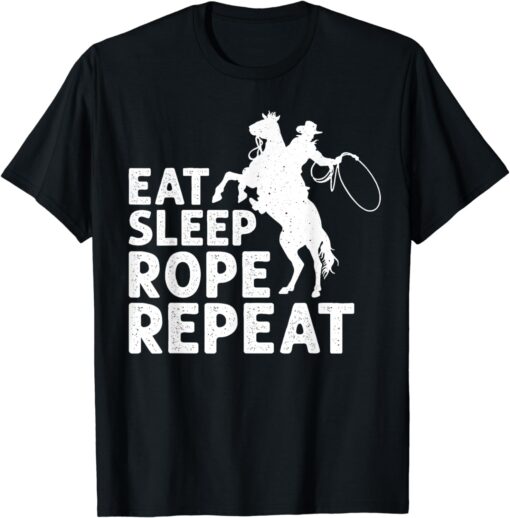 Cool Roping For Men Women Bull Rider Cowboy Accessories T-Shirt