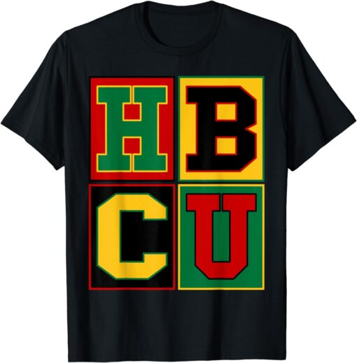 HBCU Block Letters Grads Alumni African American T-Shirt