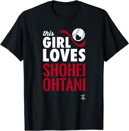 Shohei Ohtani This Girl Loves Gameday T-Shirt