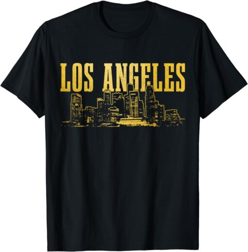 Los Angeles Skyline LA California T-Shirt