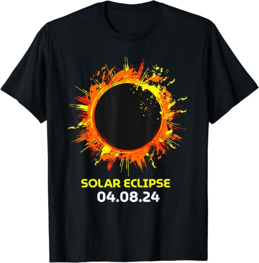 Total Solar Eclipse 2024 America Totality Spring 4.08.24 USA T-Shirt