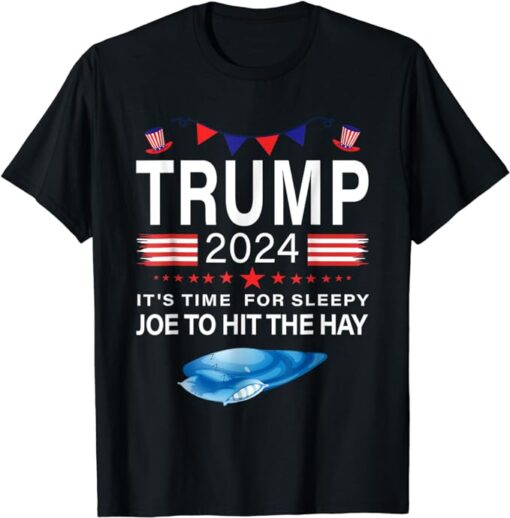 Pro Trump Republican,Funny Anti Sleepy Joe Biden T-Shirt