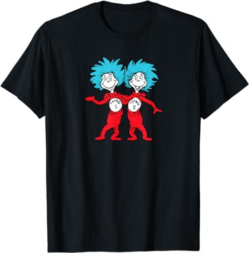 Dr. Seuss Thing 1 Thing 2 Buddies T-Shirt