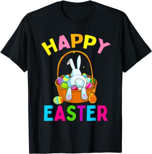 Happy Easter Day Bunny Hunting Chocolate Eggs Egg Hunt Gift T-Shirt