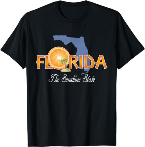 Florida The Sunshine State Tee FL Souvenir T-Shirt