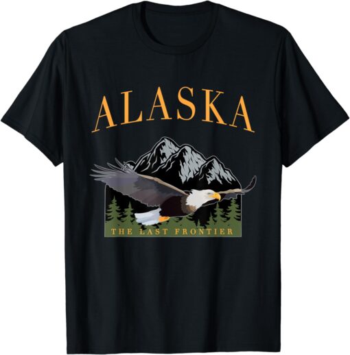 Last Frontier Bald Eagle Alaska T-Shirt