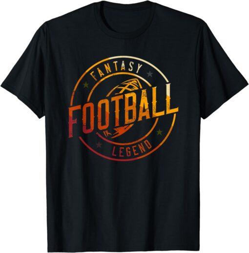 I Am A Fantasy Football Legend, Retro Fantasy Football T-Shirt