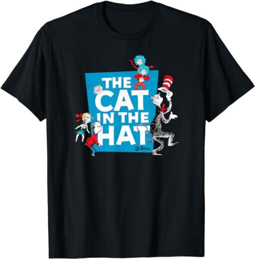 Dr. Seuss The Cat in the Hat Characters T-Shirt