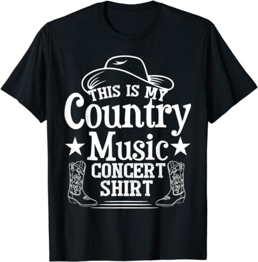 This Is My Country Music Concert T-Shirt