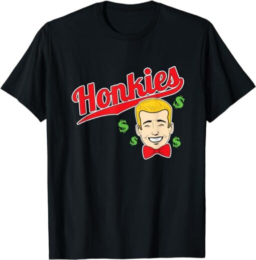 The Honkies Caucasians Football Lovers Gift T-Shirt