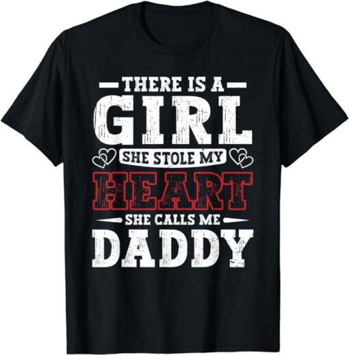 Funny Fathers Day Apparel Dad Quote from Daughter and Wife T-Shirt