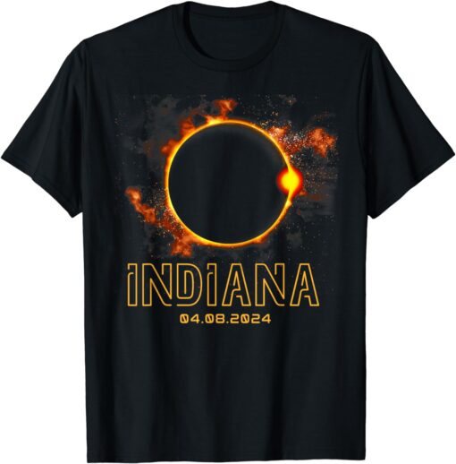 INDIANA Total Solar Eclipse 2024 April 8th Souvenir T-Shirt