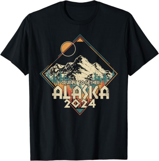 Cruisin Together Alaska 2024 Alaskan Cruise Trip Matching T-Shirt