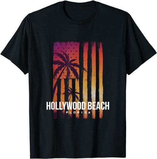 Hollywood Beach USA Florida T-Shirt