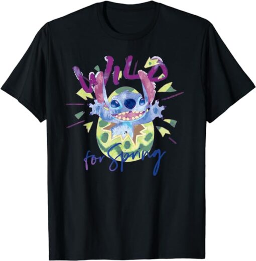 Disney Lilo & Stitch Wild for Spring Easter T-Shirt