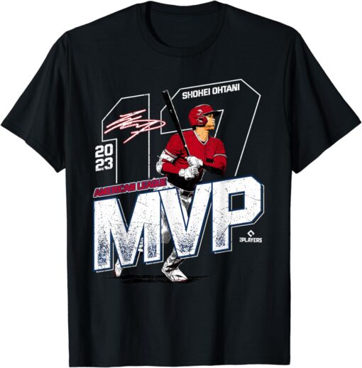 American League MVP Shohei Ohtani Los Angeles MLBPA T-Shirt