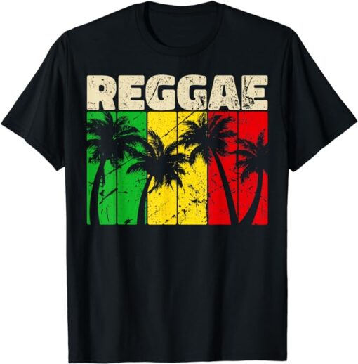 Cool Reggae Music Rastafari Relax Reggaeton Ragga T-Shirt