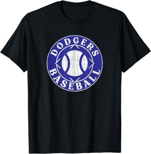 Dodger Baseball Crest T-Shirt