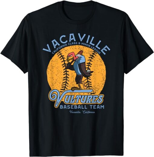 Vintage Vacaville Vultures Retro Minor League Baseball Team T-Shirt