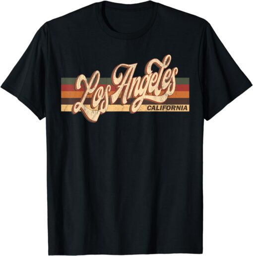 Vintage 80s 70s Los Angeles Retro Los Angeles California T-Shirt