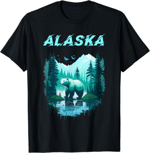 Alaska State Pride, Alaska Glaciers T-Shirt